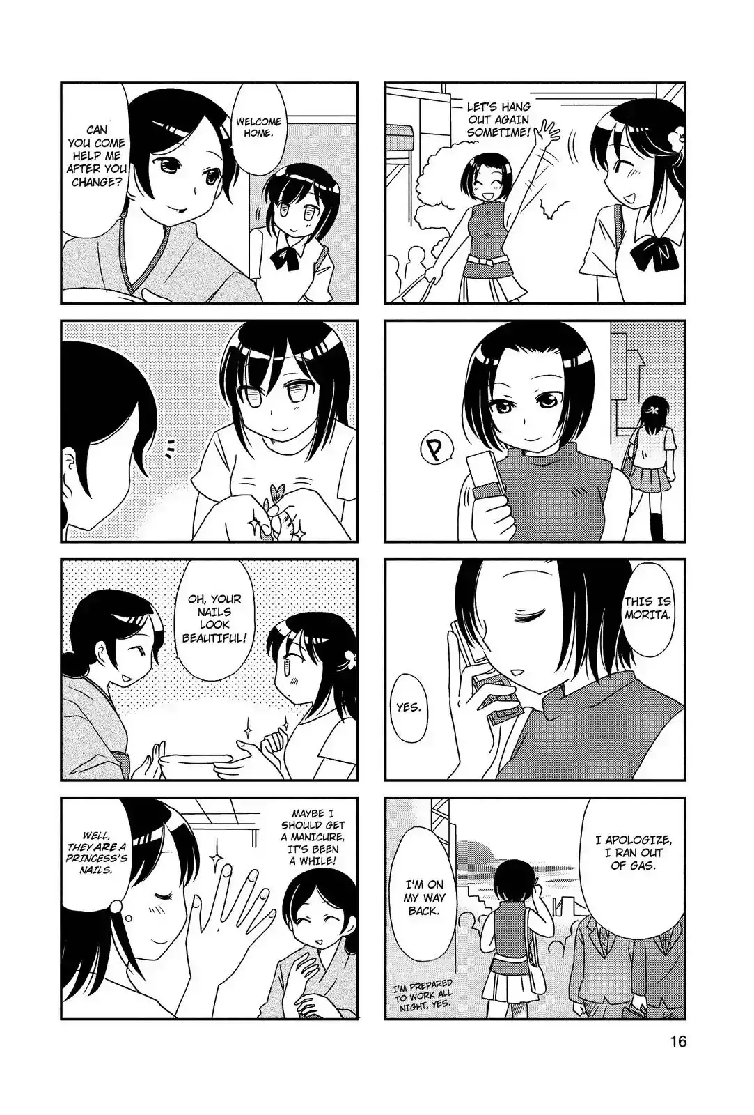 Morita-san wa Mukuchi Chapter 38 5